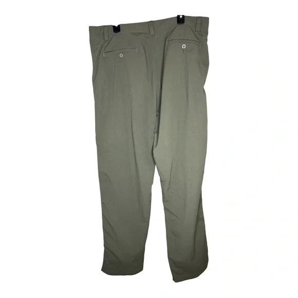 REI Men's Hiking Outdoor Cargo Sage Green UPF 40 Pants SZ 40x34 - Picture 3 of 9